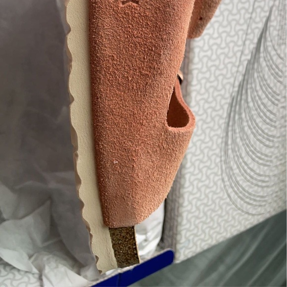 New Birkenstock Arizona Earth Red Suede Leather 38 - Picture 14 of 15